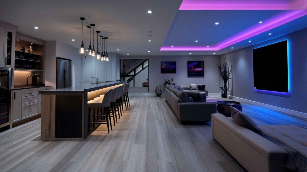 home theatre room Media Room Hills District